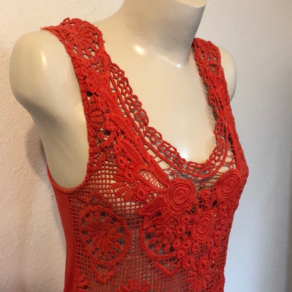 Anthropologie crochet tank top - Picture 1 of 6